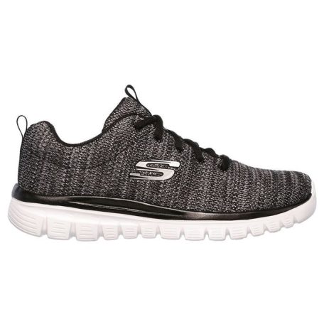 Skechers női cipő-12614-BKW