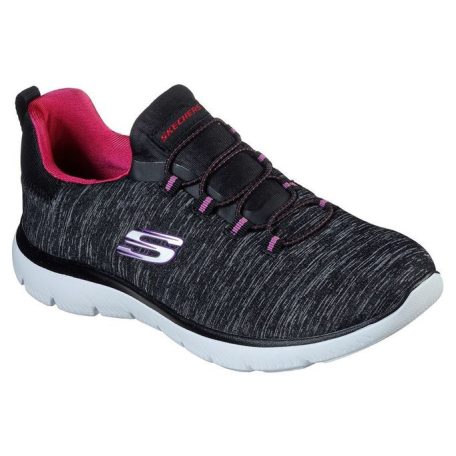 Skechers női cipő-12983-BKPK