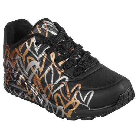 Skechers női cipő-155523-BKGD