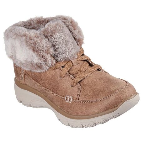 Skechers női bakancs-168027-TAN