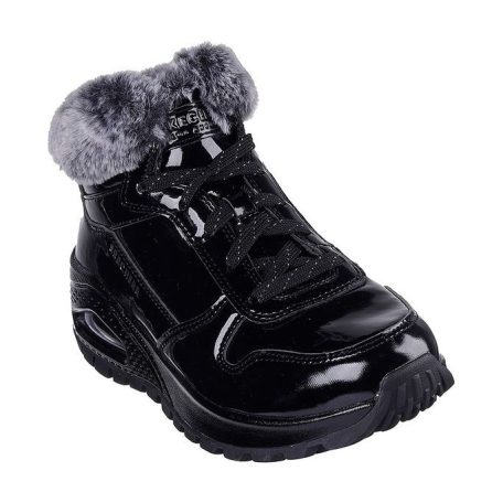 Skechers női bakancs-168126-BBK