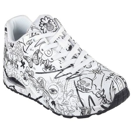 Skechers női cipő-177972-WBK