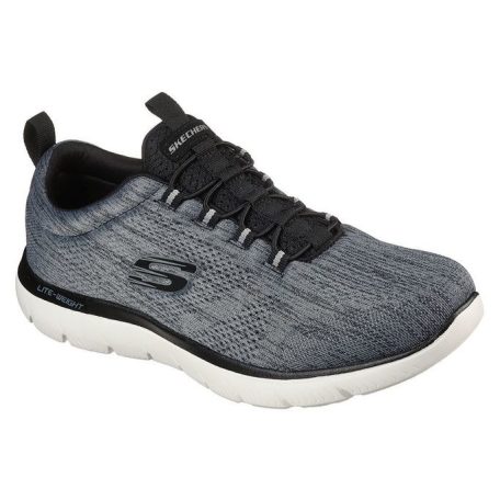 Skechers férfi cipő-232186-BKW