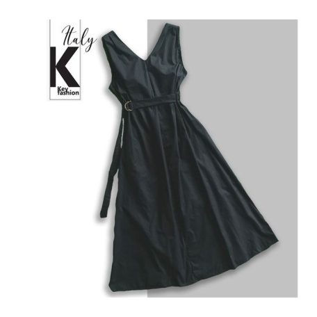 Key Fashion női ruha-24421SR-fekete