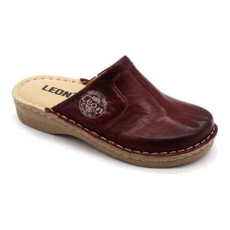 Leon Comfort női papucs-360 Bordo