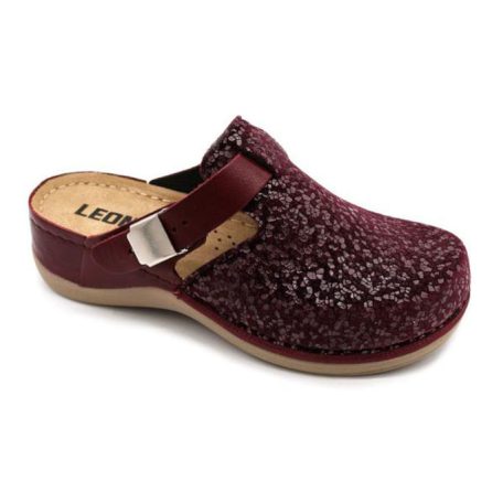 Leon Comfort női papucs-903 Bordo