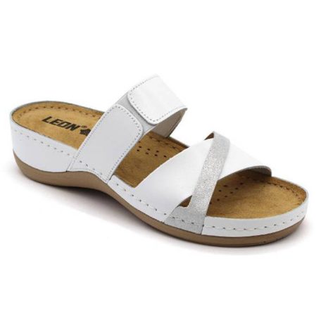 Leon Comfort női papucs-909 White