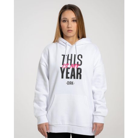 Dorko THIS IS MY YEAR 2025 HOODIE WOMEN Női pulóver - DT24YEARWH_0100