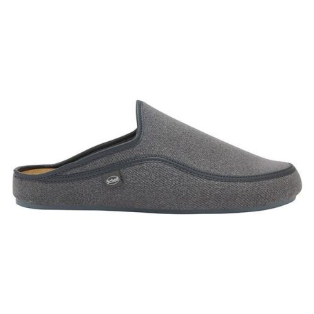 Scholl férfi papucs-Brandy szürke - F308531029