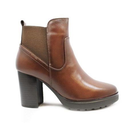 Fashion Shoes női bokacsizma-FS-YCC21 Brown