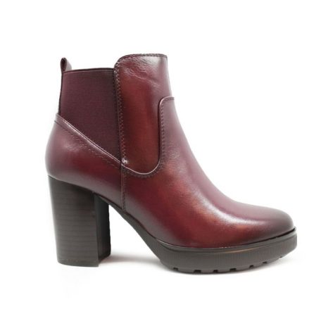 Fashion Shoes női bokacsizma-FS-YCC21 Burgundy