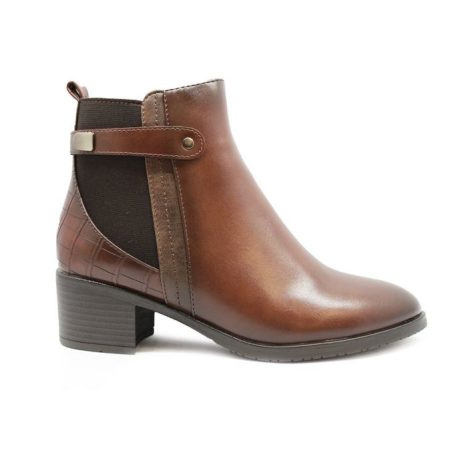 Fashion Shoes női bokacsizma-FS-YCC23 Brown